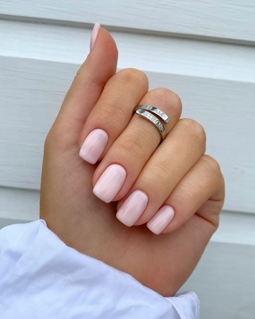 Perfect Baby Pink Nails