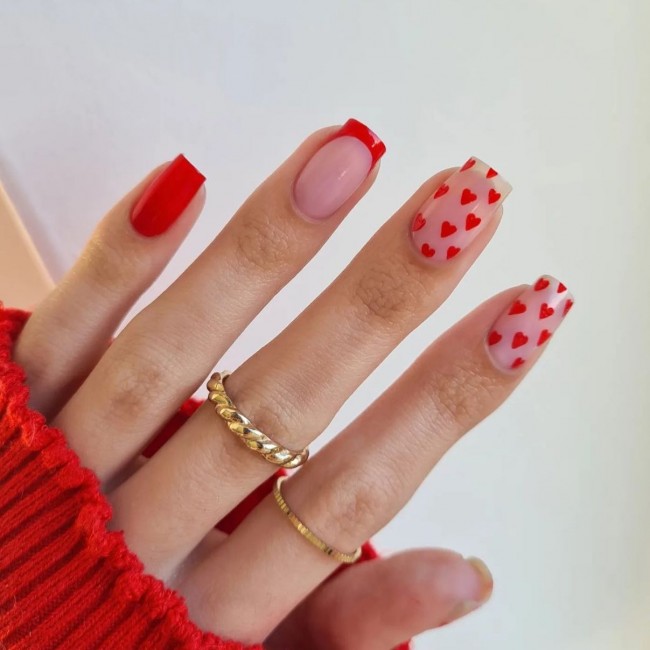 70 Best Nail Art Ideas For Valentines Day Nails — 27