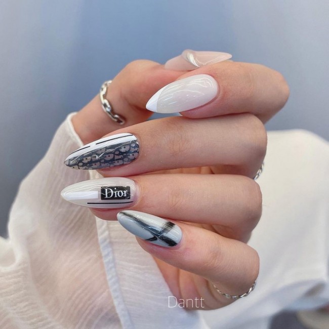 dior nail art