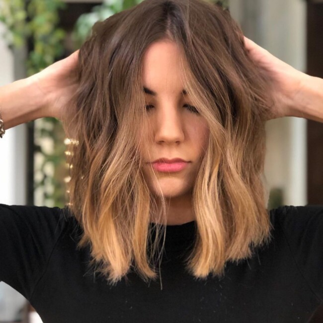 37 Most Stylish Long Bob Hairstyles To Try In 2022 — Beige Shade Lob ...