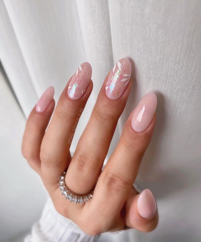 Best Spring Nail Colors And Designs Shimmery Spring Nail Design