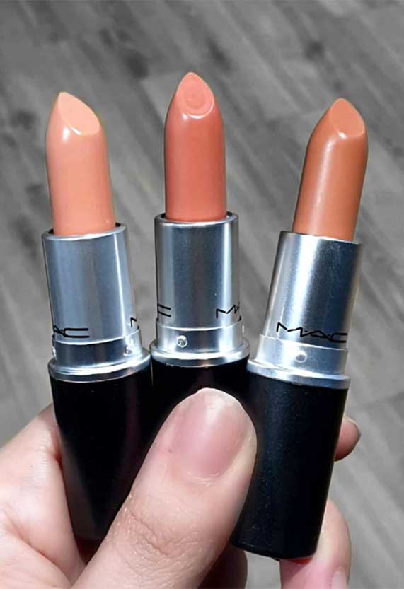 Beste Myth + Kinda Sexy + Yash Mac Lipsticks - Pretty in Nude Mac MM-19