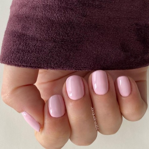 short round baby pink nails, baby pink nails, short baby pink nails, baby pink nails coffin, baby pink nails with design, simple baby pink nails, baby pink acrylic nails, pastel pink nails, soft pink nails, baby pink nails coffin, simple baby pink nail polish