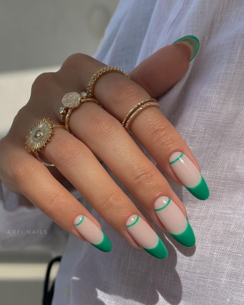 colored french tip nails 2021, modern french manicure 2021, french tip nail designs 2021, french nails 2021, french tip nails 2021, french manicure 2021 trends, french nail designs 2021, colored tip nails