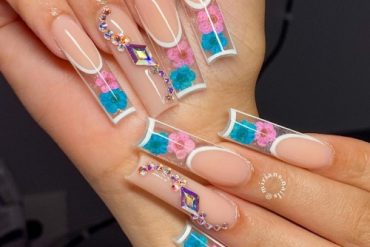 encapsulated nails, gel encapsulated nails, encapsulated nails designs, encapsulated nail art acrylic, encapsulated butterfly nails, encapsulated nails ideas