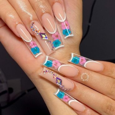 encapsulated nails, gel encapsulated nails, encapsulated nails designs, encapsulated nail art acrylic, encapsulated butterfly nails, encapsulated nails ideas