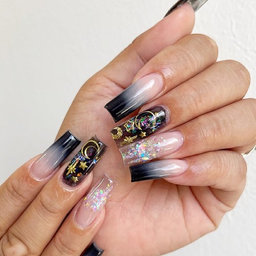 encapsulated nails, gel encapsulated nails, encapsulated nails designs, encapsulated nail art acrylic, encapsulated butterfly nails, encapsulated nails ideas, glitter encapsulated nails