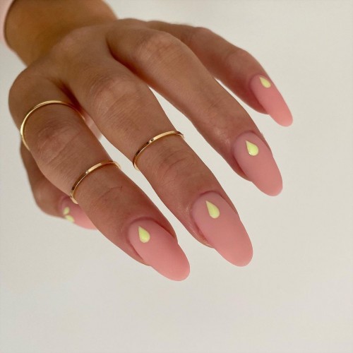 22+ Classy Way To Rock Nude Nails : Matte Nude Nails