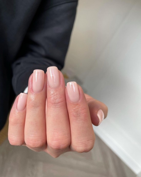 natural nails, simple natural nails, pretty natural nails