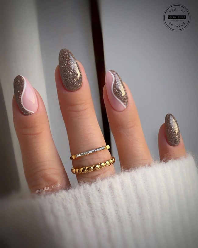 nude nails, nude nails with glitter, nude nail designs 2021, nude and white nail designs, short nude nails, neutral color nail designs, long nude nails, neutral nail designs 2021, nude acrylic nails, nude and silver nails, nude nails with diamonds, nude nails with design, beige nails with glitter