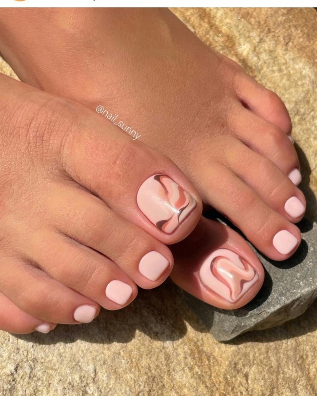 70 Pedicure Designs 2022 — 16