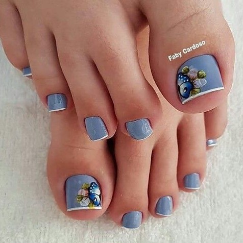 100 Pedicure Colors & Design Ideas — 2