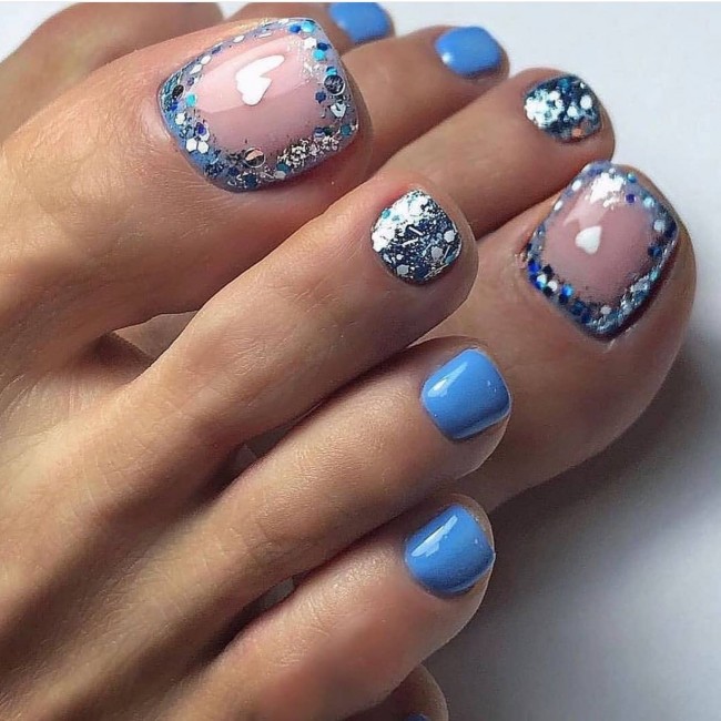 100 Pedicure Colors & Design Ideas — 100