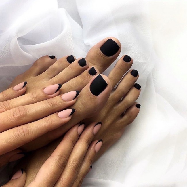 100 Pedicure Colors & Design Ideas — 85