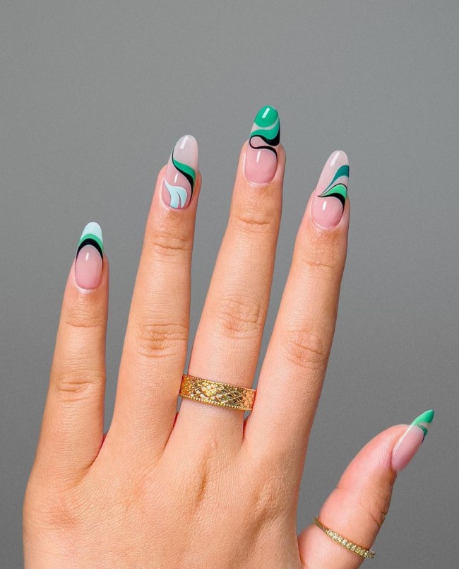 50+ Green Nail Designs To Try This Year — 50