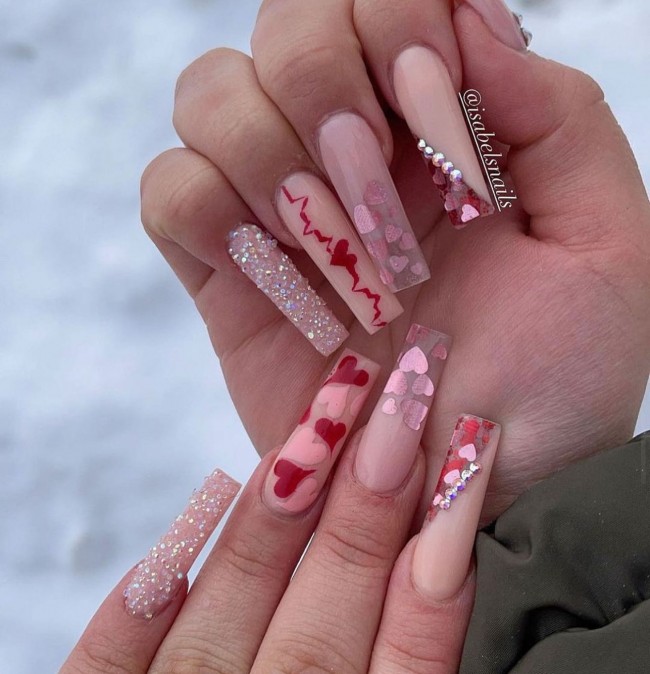 70+ Best Nail Art Ideas for Valentine’s Day Nails — 9