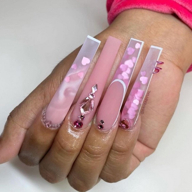 59 The Most Prettiest Valentine Nail Ideas — 37