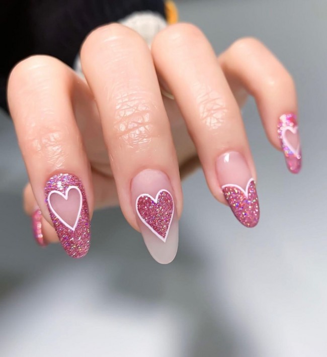 70 Best Nail Art Ideas For Valentines Day Nails — 22