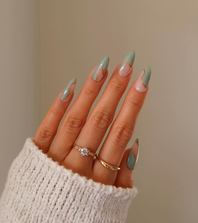 green nail ideas 2022, sage green nails, green french tip nails, green nail art, mint green nail designs, sage green nail designs 2022, green nail designs 2022, green acrylic nails designs, green nails , neon green nail designs, lime green nail designs 2022, olive green acrylic nails, emerald green nail designs