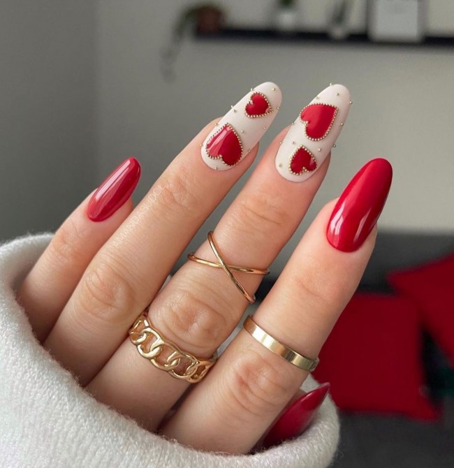 59 The Most Prettiest Valentine Nail Ideas — 3