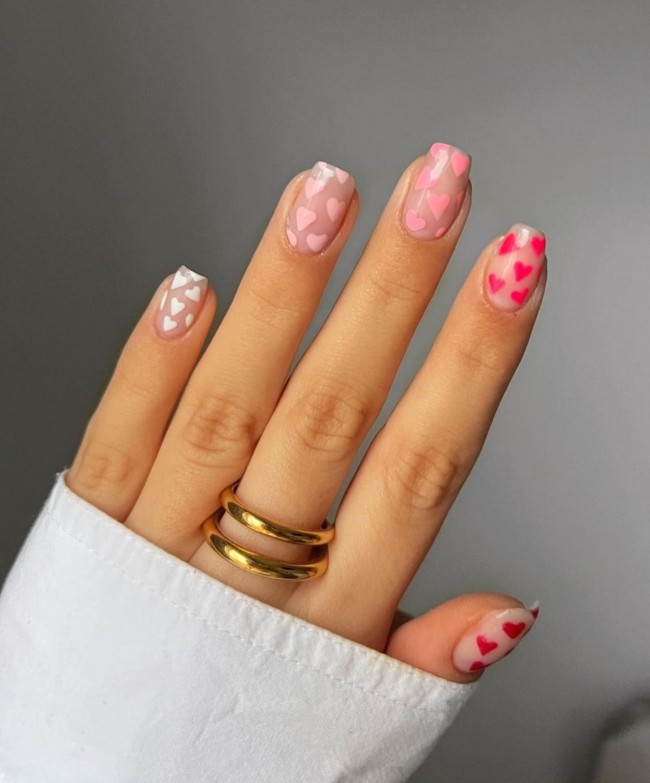 70+ Best Nail Art Ideas for Valentine’s Day Nails — 73