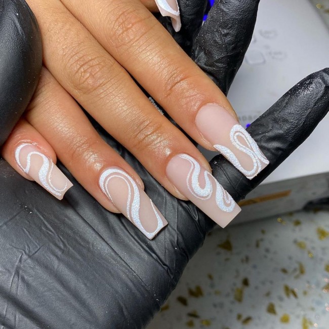 65 Stylish Ways To Wear Nude Nails — 28