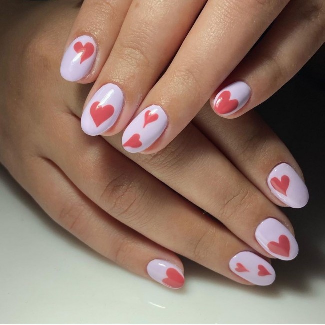 59 The Most Prettiest Valentine Nail Ideas — 33