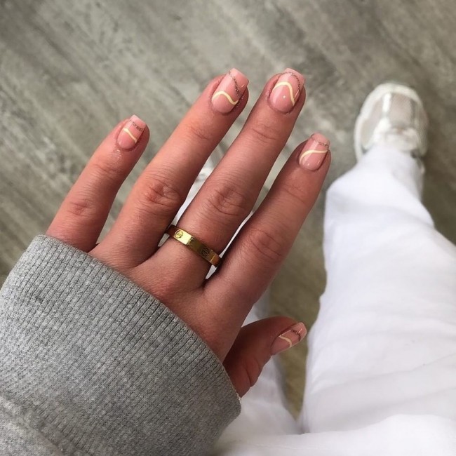 65 Stylish Ways To Wear Nude Nails — 37