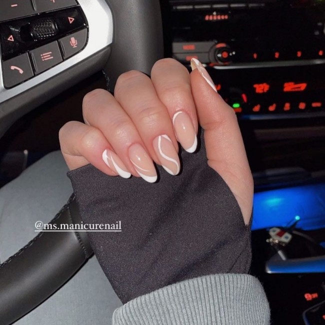 65 Stylish Ways To Wear Nude Nails — 60