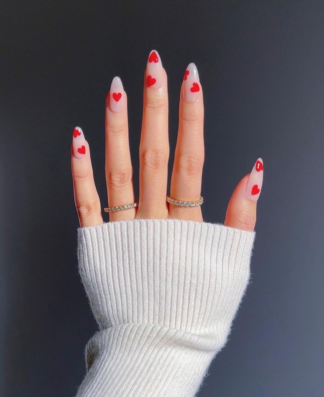 59 The Most Prettiest Valentine Nail Ideas — 47