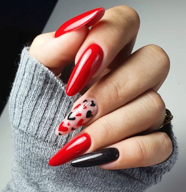 59 The Most Prettiest Valentine Nail Ideas — 21