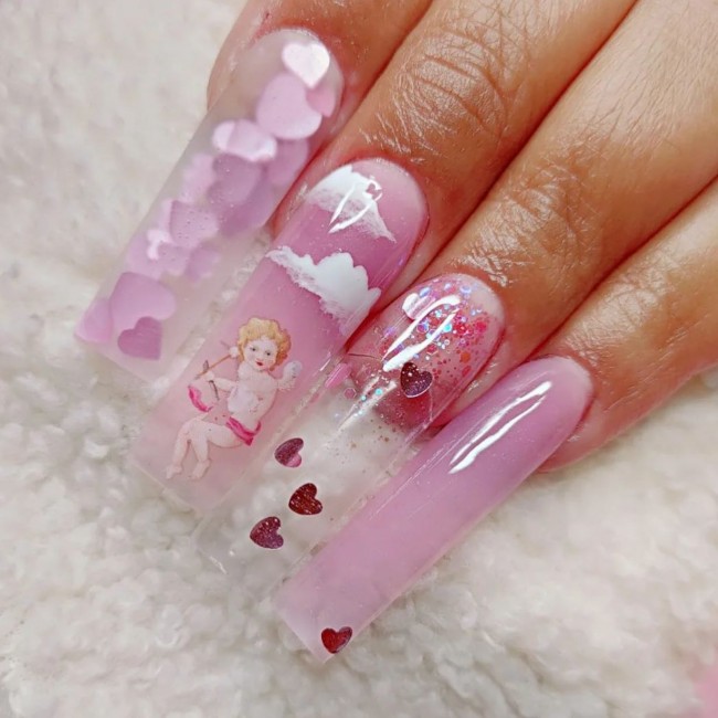 70+ Best Nail Art Ideas for Valentine’s Day Nails — 62