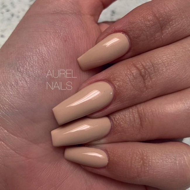 65 Stylish Ways To Wear Nude Nails — 64