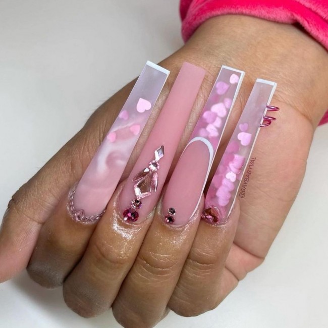 59 The Most Prettiest Valentine Nail Ideas — 30