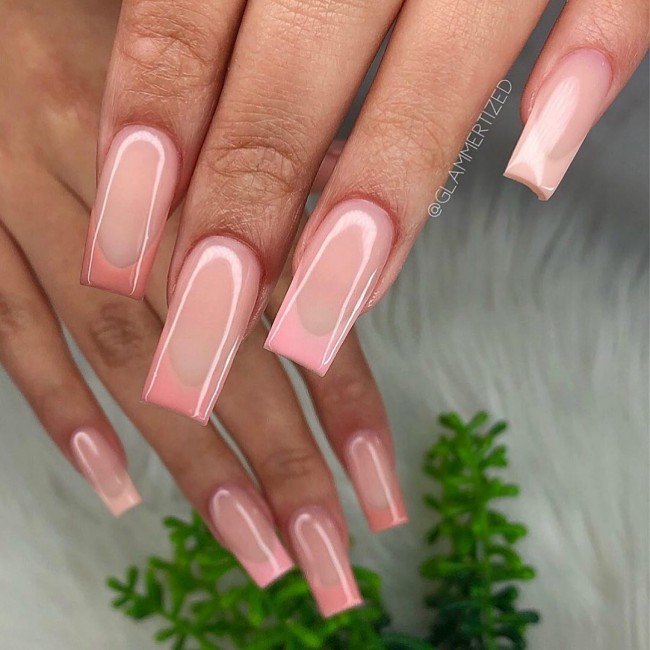 65 Stylish Ways To Wear Nude Nails — 48