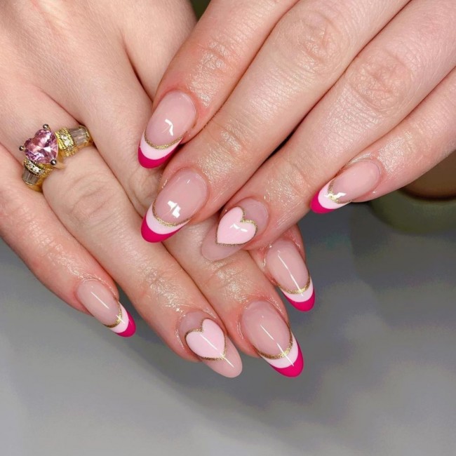 59 The Most Prettiest Valentine Nail Ideas — 27