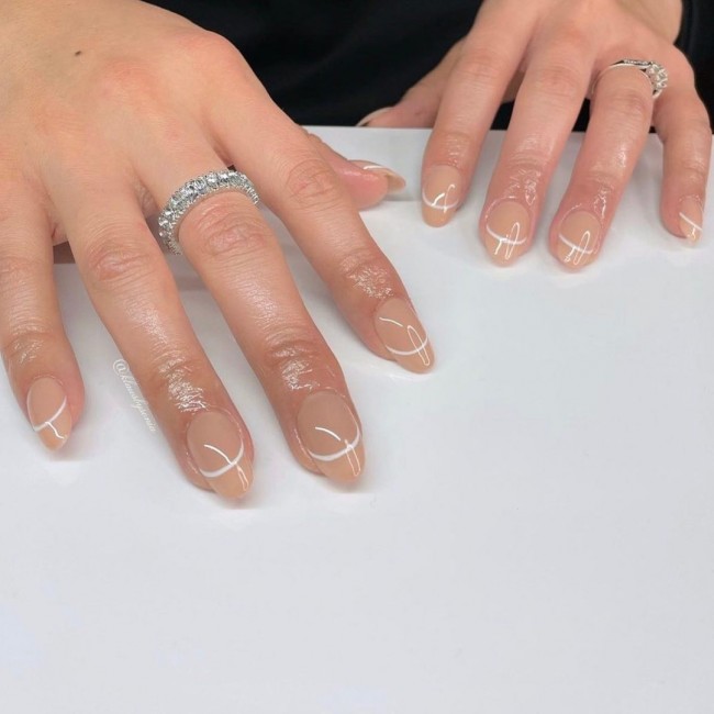 65 Stylish Ways To Wear Nude Nails — 31