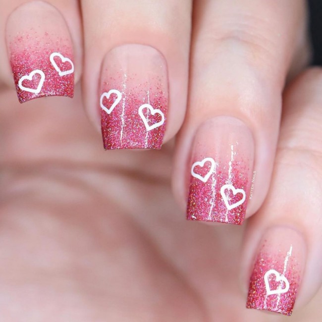 59 The Most Prettiest Valentine Nail Ideas — 32