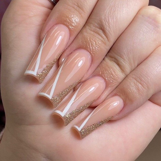 65 Stylish Ways To Wear Nude Nails — 38