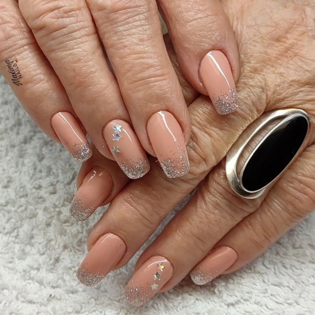 65 Stylish Ways To Wear Nude Nails — 53