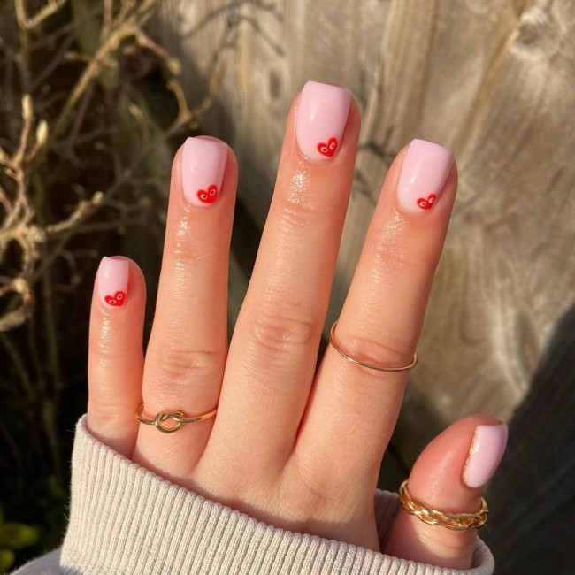 72 Cutest Valentine’s Day Manicure Ideas — Comme Des Gracons Nails