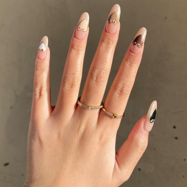 72 Cutest Valentine’s Day Manicure Ideas — Brown Comme Des Gracons