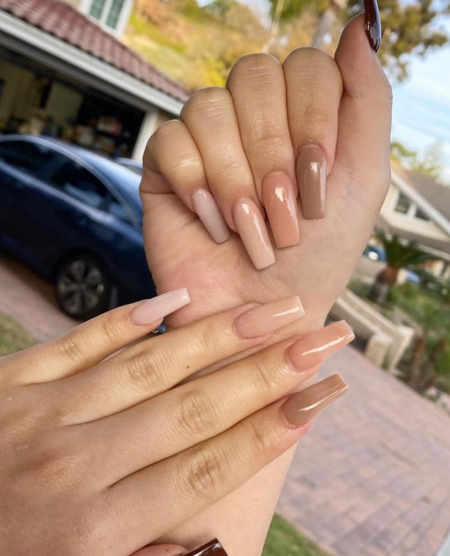 Nude Acrylic Nail Art Designs — Neutral Nails