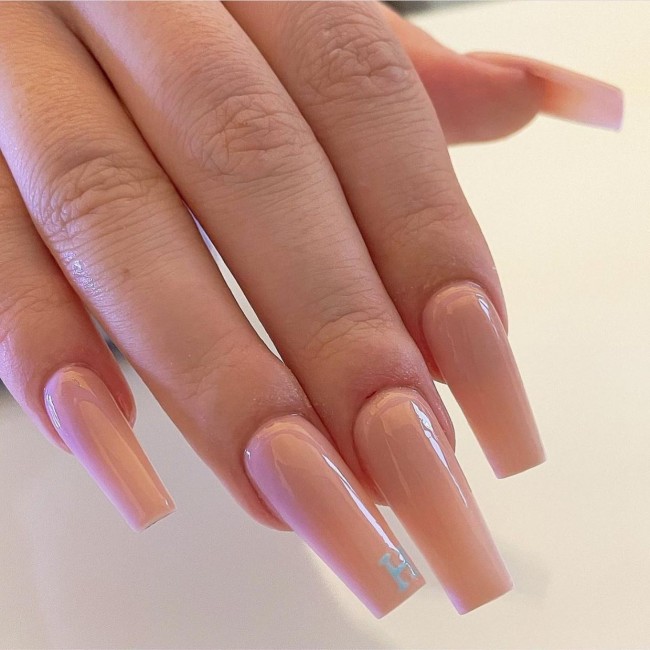 Nude Acrylic Nail Art Designs — Playboy Nude Nails