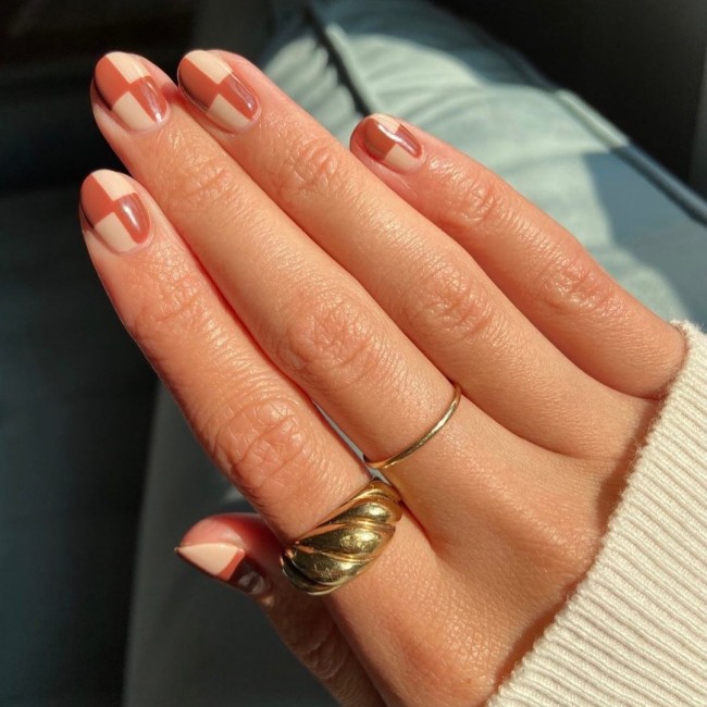 checkered nail tips, checkered nails, summer nails, checkered nails 2022, checkered nail designs, checkered nails coffin, checkered nails pink, brown checkered nails, colorful checkered nails, checkered print nails, checker board print nail art ideas, checkerboard nails