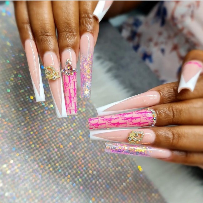 These are the designer nails you need to try asap. Try these amazing  designer nails Louis Vuitton. …
