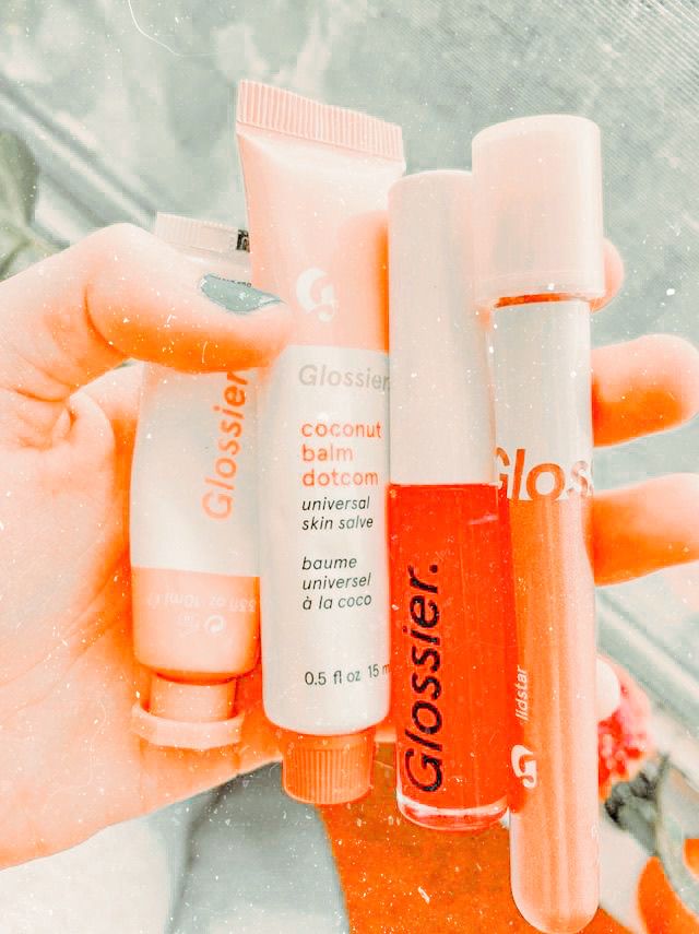 Orange Tone Glossier Aesthetic