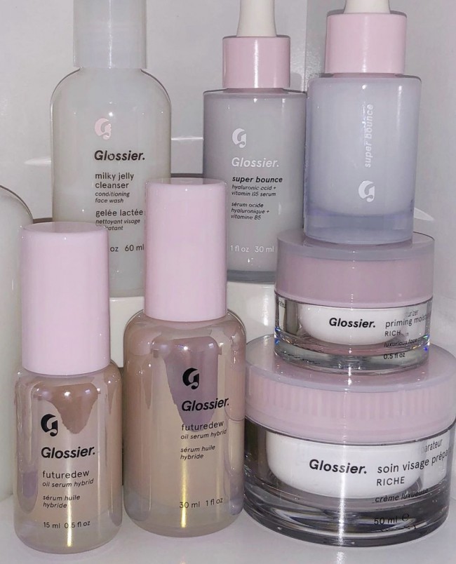 Glossier Skincare Aesthetic Products