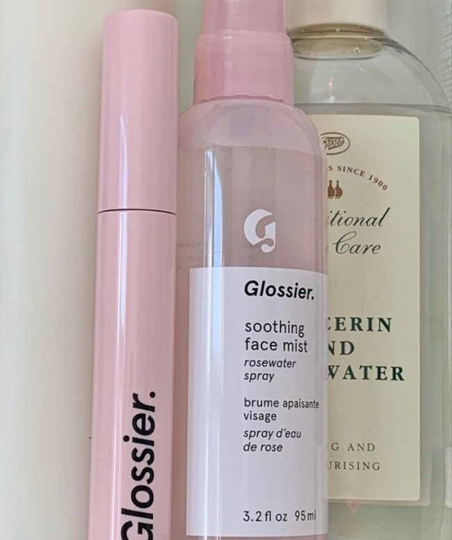 Glossier Soothing Face Mist Aesthetic Picture