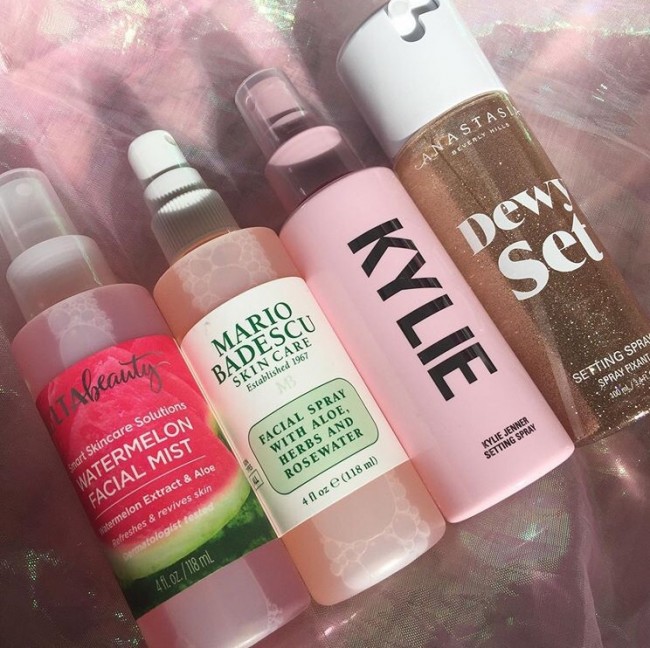 40+ Skin Care Products Aesthetic Ideas — Watermelon Face Mist vs Kylie